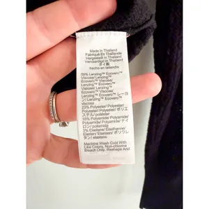 Madewell | NWT Signature Knit Pointelle Cardigan Black Cropped Sweater | Sz L thumbnail 7