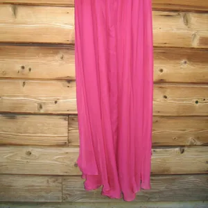 NWT Mac Duggal 55823 RUCHED CUT OUT PUFF SLEEVE A LINE GOWN Berry 12 thumbnail 9