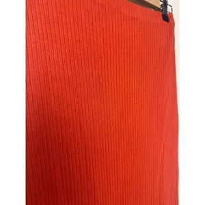 Reformation Burnt Orange Ribbed Midi Maxi Skirt Sz. XS thumbnail 2