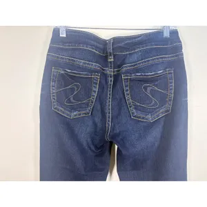 Silver Jeans Suki Bootcut Womens 29/33 Dark Wash Excellent Mid Rise thumbnail 16