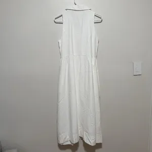 Pomander Place Tuckernuck Jules Collared Midi Sleeveless Button Front Dress thumbnail 5