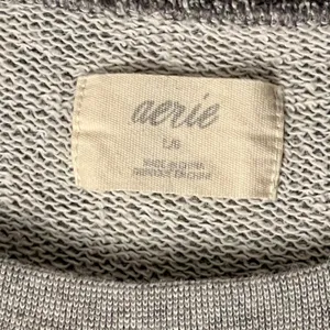 Aerie gray cropped sweatshirt size thumbnail 2