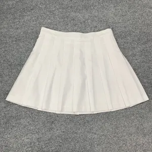 $88 ARITZIA Sunday’s Best Olive Micro Skirt pleated in white 10 thumbnail 4