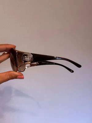 VERSACE | Vintage Brown Sunglasses | E03 thumbnail 4