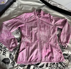Pink Adidas Zip-Up Track Jacket thumbnail 2