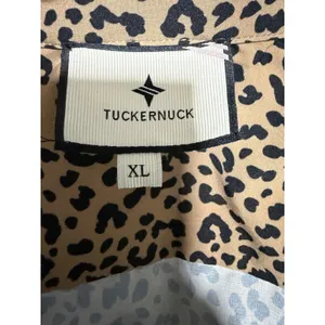 Tuckernuck Leopard Print Hayes‎ Dress Brown Women's Size XL thumbnail 9