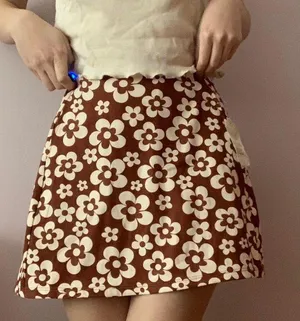 Altar'd State vintage floral skirt thumbnail 1