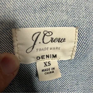J. Crew jean Jacket‎ size XS thumbnail 2