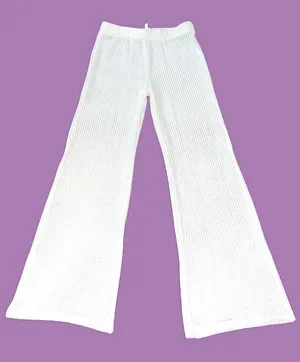 Self Esteem white crotchet pants. thumbnail 1