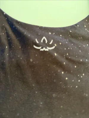 Beyond Yoga Black Speckle Crop Tank size large thumbnail 7