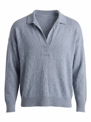 Quince 100% Mongolian Cashmere Gray Sweater XL thumbnail 1