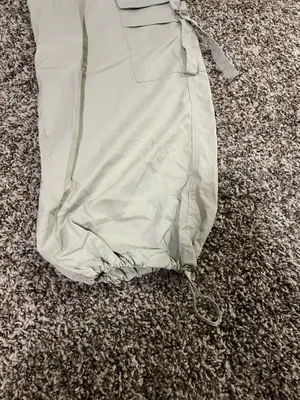 ZARA Parachute Pants Cargo thumbnail 4