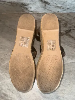 Qupid Black Platform Espadrille Sandals with Ankle Strap thumbnail 7