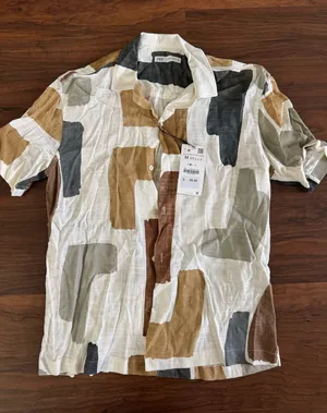 Men’s Zara button down multi color  thumbnail 1