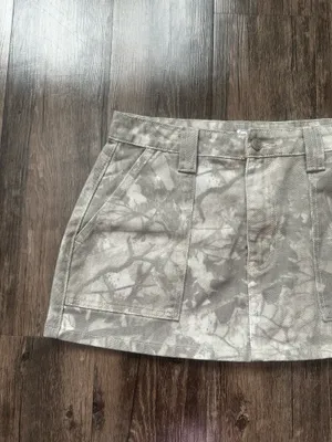 Camo mini skirt Gray Size 9 thumbnail 2