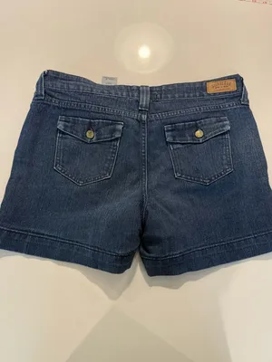 Levi’s Signature Denim Look Womens Shorts‎ Size Misses 12 thumbnail 2