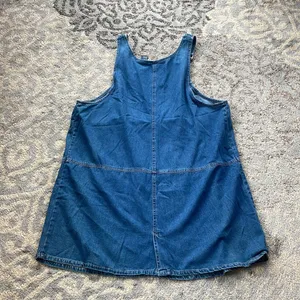 Route 66 Extreme Vintage Denim Overall Dress Large thumbnail 6