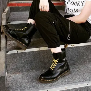 Dr. Martens 1460 Smooth Leather Lace Up Boots Size 6 thumbnail 1