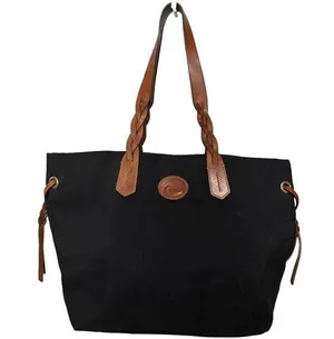 DOONEY & BOURKE Black Fabric Tote thumbnail 1