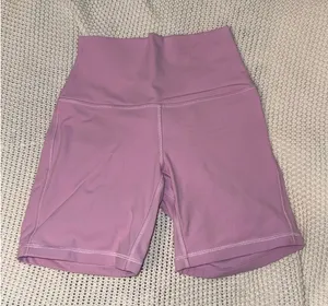 Pink Lululemon Biker Shorts thumbnail 1
