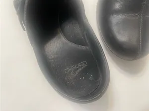 Women’s Dansko Black Leather Clogs with Buckle Size 38/7 thumbnail 5