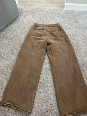 SheIn Brown denim jeans thumbnail 2