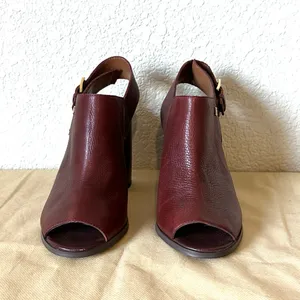 Tommy Hilfiger Leather Sling back Heels thumbnail 10