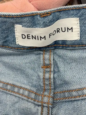 Aritzia denim forum the ‘90s halle denim skirt midi thumbnail 6