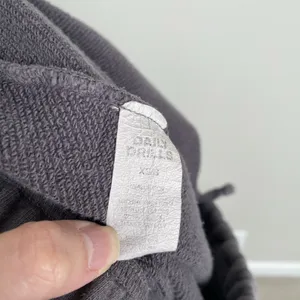 Daily Drills Size XS S Gray Drawstring Sweat Pants Lounge Cozy thumbnail 9