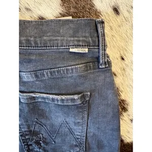 Mother Denim High Waist Mini Skirt In Sexy Just Walked Into Town Size 24 thumbnail 3