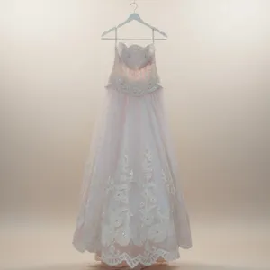 PC Mary’s Blush Princess Beaded Corset Gown Strapless Boned Bodice Prom/Wedding thumbnail 12