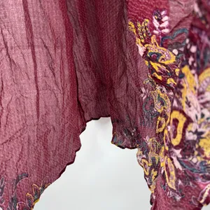 Free People Intimately Dress SZ Medium Marsha Lace Slip NWT Wine Floral Boho thumbnail 13