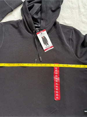 DKNY Black Women's Pullover Hooded Sweatshirt thumbnail 8