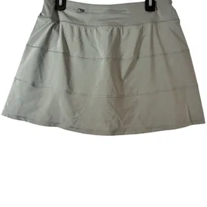CRZ Yoga Tennis Skort Womens L Beige High Rise Athleisure Golf Pickleball Active thumbnail 2