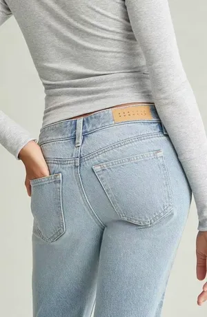 Pacsun Women’s Jade Low Rise Bootcut Jeans Light Blue thumbnail 4