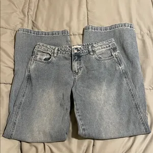 Pacsun Casey Low Rose Baggy Jeans (Light Wash) thumbnail 6