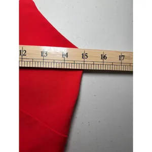 Zara Red Orange Spaghetti Strap‎ Cut Out Cocktail Mini Dress Medium Cotton Blend thumbnail 6