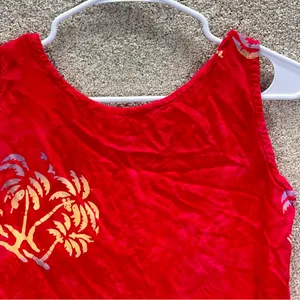 Imperfect vacation dress Max Mehra medium sleeveless tropical mini dress resort‎ thumbnail 11