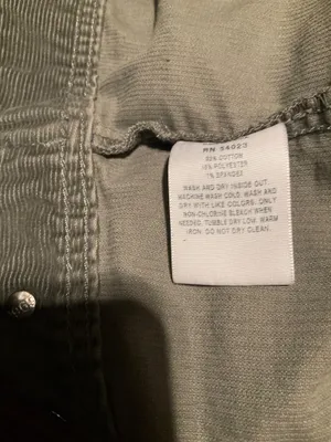 Gap Gray Corduroy Jacket Sz. S thumbnail 4