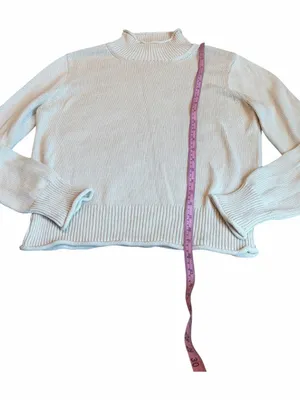 J. CREW beige sweater thumbnail 2