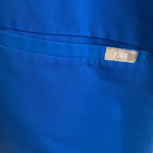 Figs Technical Collection Women’s Size XL Blue Color Scrub Top thumbnail 3