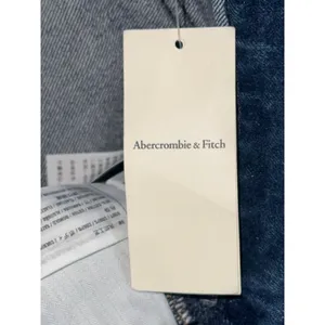 NWT Abercrombie & Fitch Vintage Flare High Rise Blue Denim Raw Hem Jeans Sz 27 4 thumbnail 8