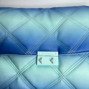 Betsey Johnson Ciara Quilted Shoulder Bag in Blue Multi Ombré thumbnail 5