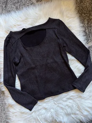 Banana Republic sparkle knit top thumbnail 7