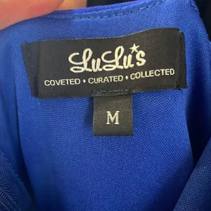 Lulu’s On the Silver Screen Royal Blue Maxi Dress thumbnail 10