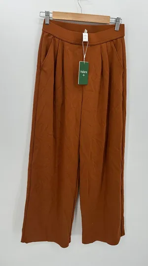 Halara Wide Leg Pants Womens‎ Size S NWT Orange Pull On Stretch Lounge Casual thumbnail 1