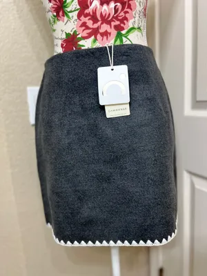 Commence dark gray mini skirt size S thumbnail 4