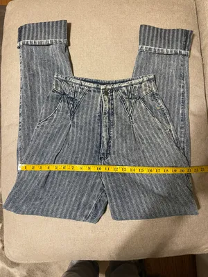 Rocky Mountain Vintage Slim Fit Pinstripe Jeans thumbnail 3