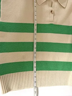 Hyfve Striped Polo Collar Knit Sweater thumbnail 11