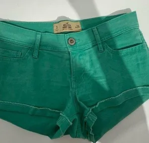 Hollister Green Athletic Shorts thumbnail 1